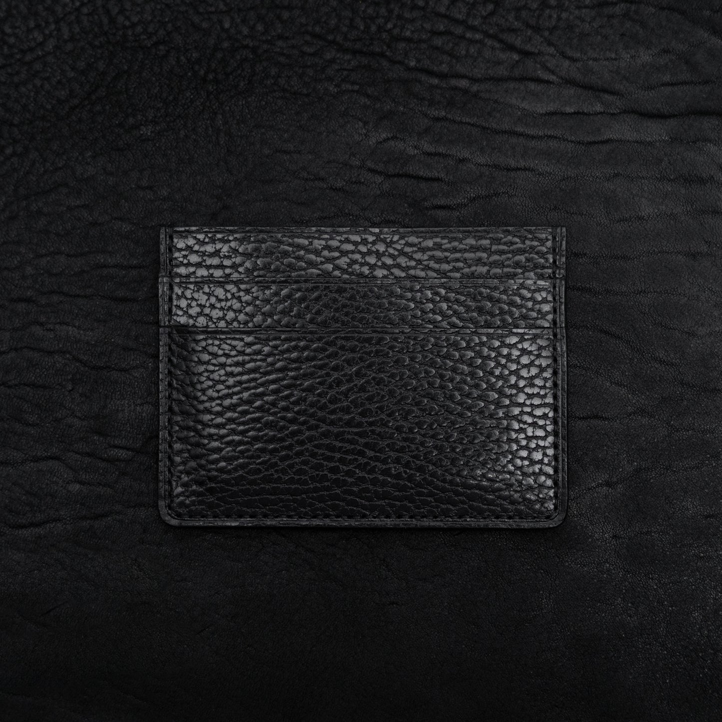 Simple Card Holder (Textured Bovine)