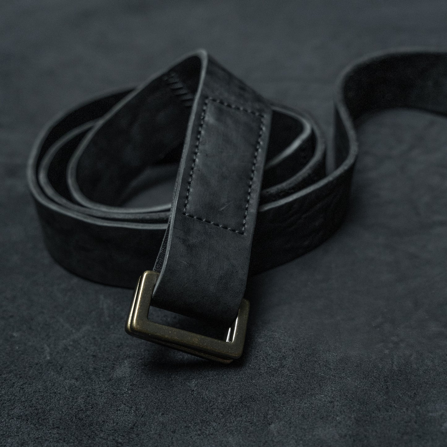 Aro Black Panelled Culatta Belt