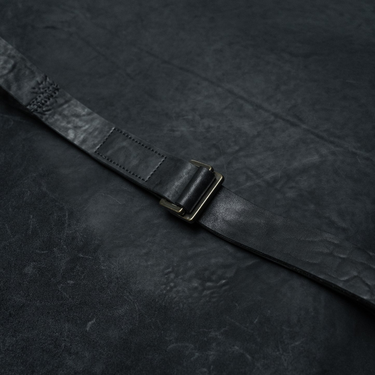 Aro Black Panelled Culatta Belt