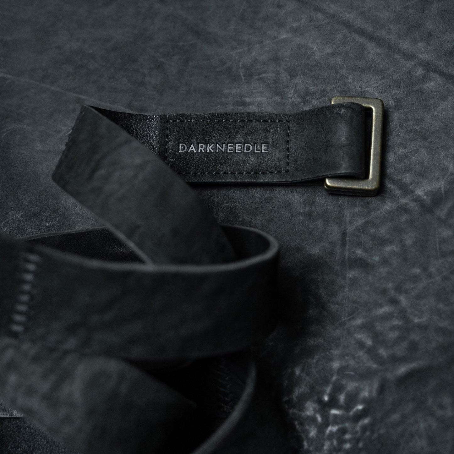 Aro Black Panelled Culatta Belt