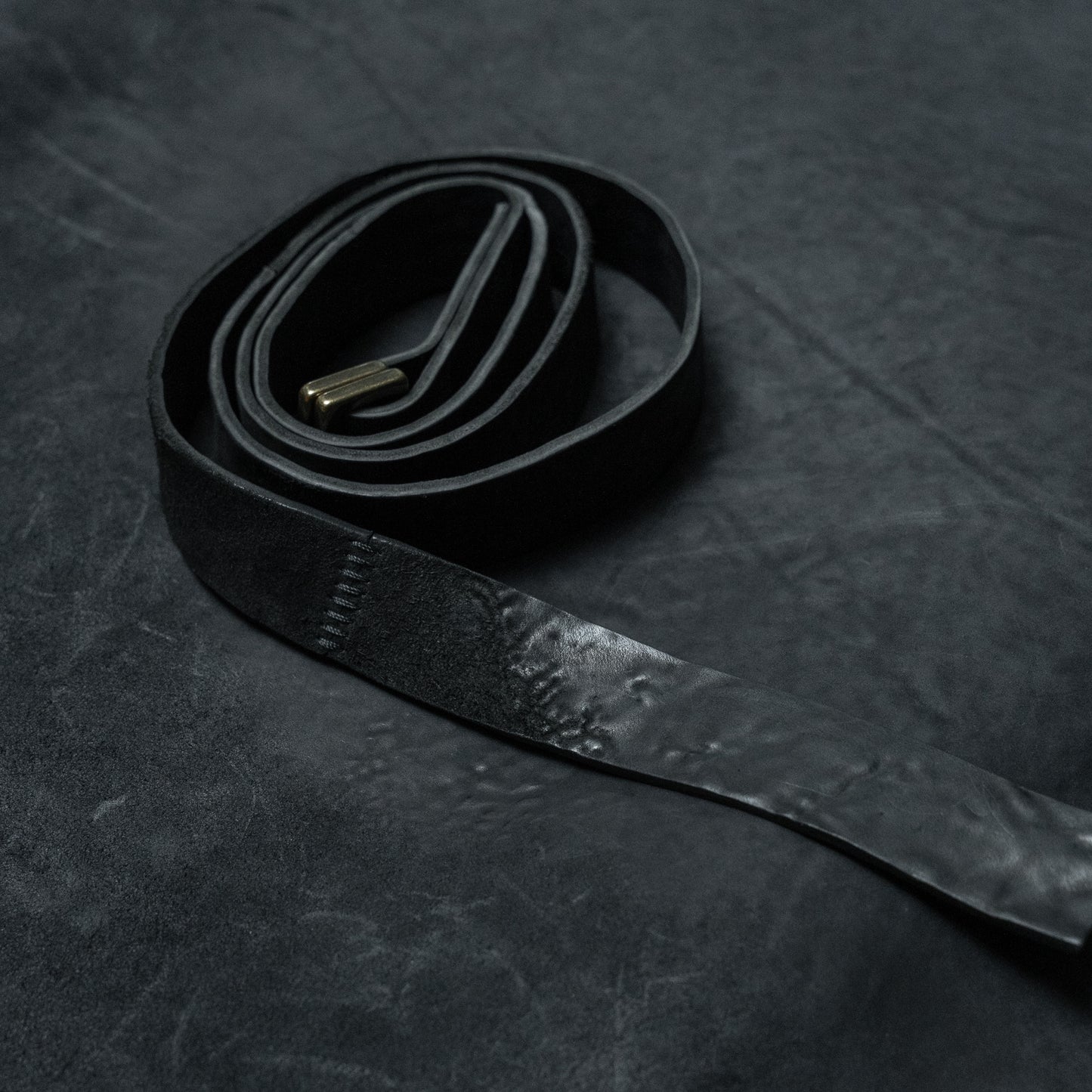 Aro Black Panelled Culatta Belt
