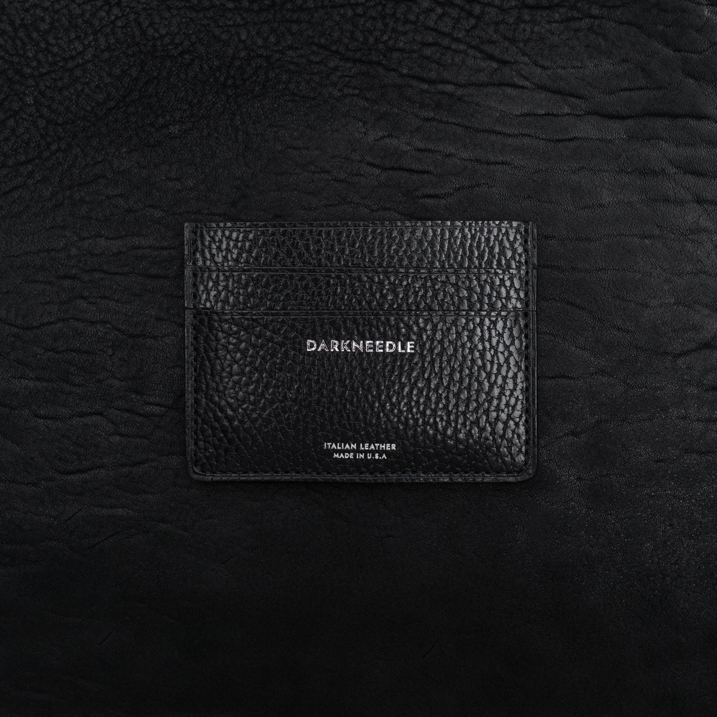 Simple Card Holder (Textured Bovine)