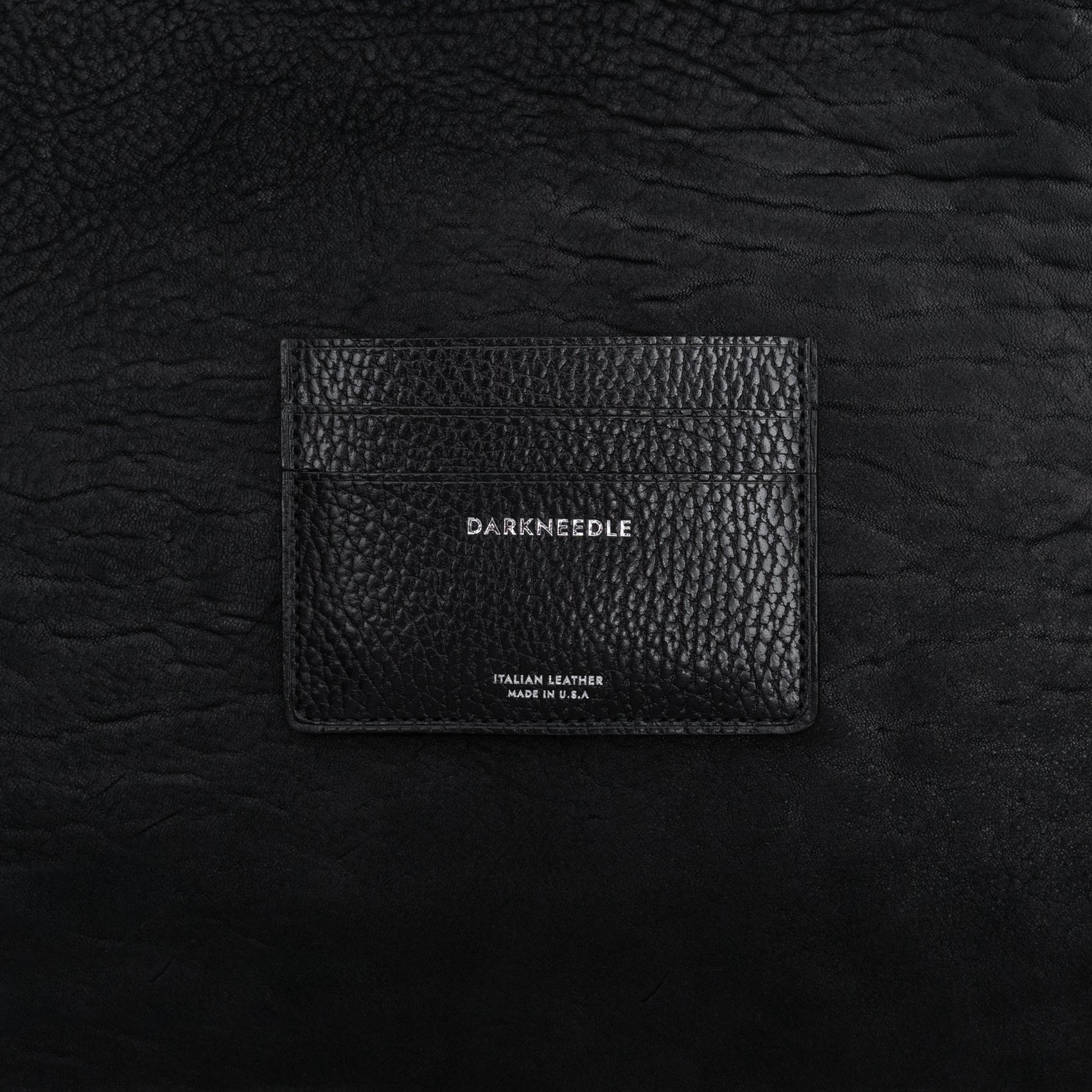Simple Card Holder (Textured Bovine)