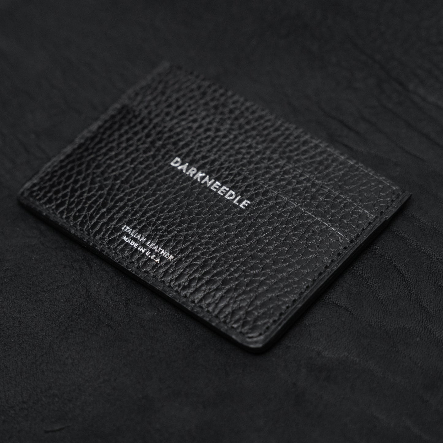 Simple Card Holder (Textured Bovine)