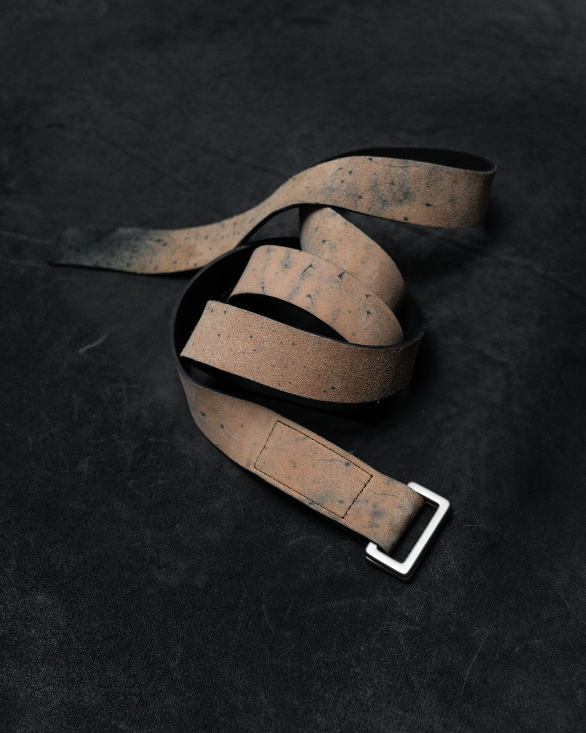 Marbled Horse Culatta Reversible Aro Leather Belt